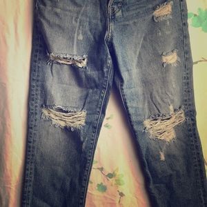 Vintage boy friend cut true jean